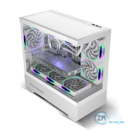 Case Armaggeddon Aquaron Duplex Pro White X3FANS ARGB + Controladora