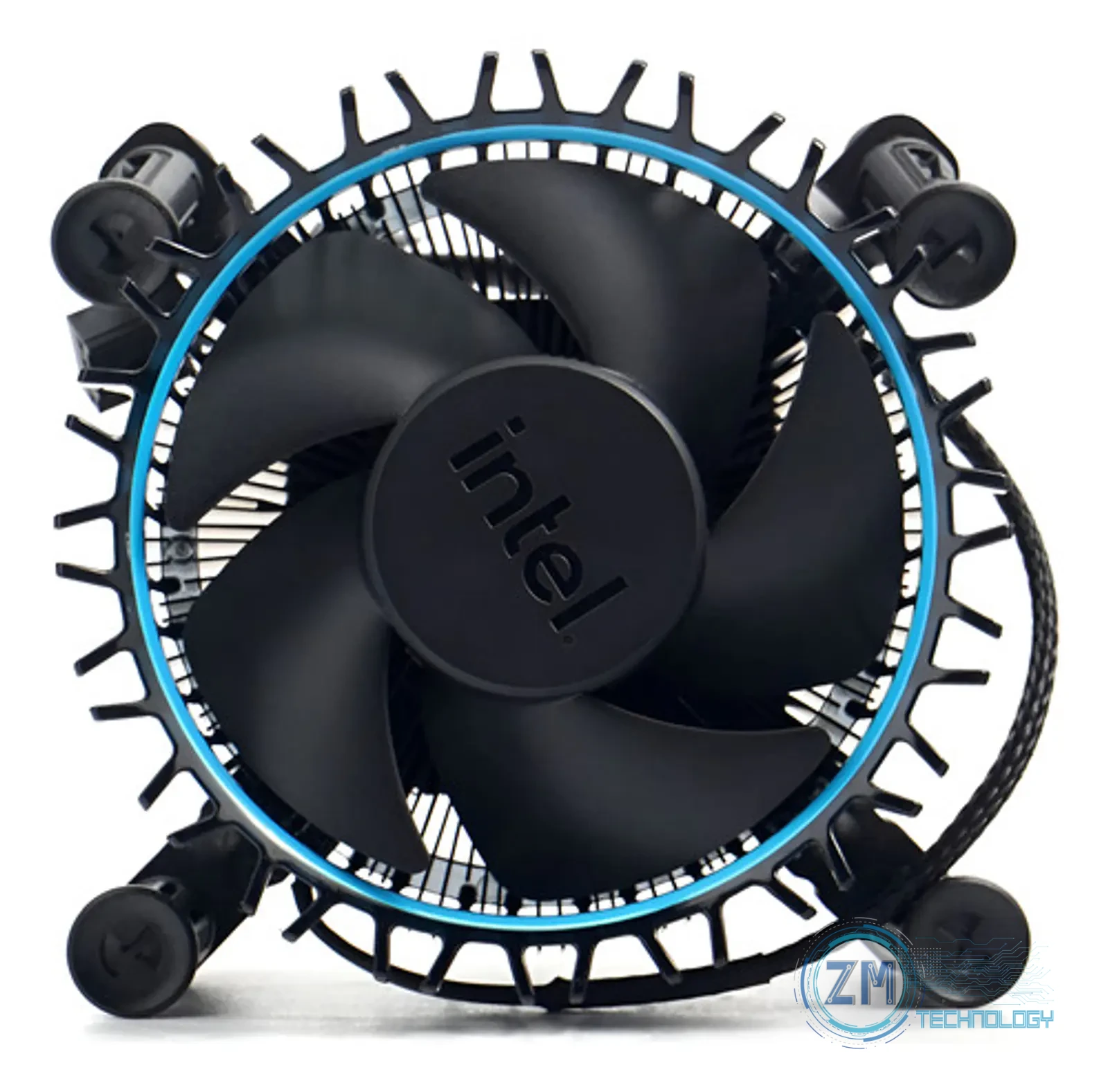 Ventiladores Disipador Cooler Intel Lga1700 Para Core I3 I5 12va 13va y 14va Gen Negro, vista 2