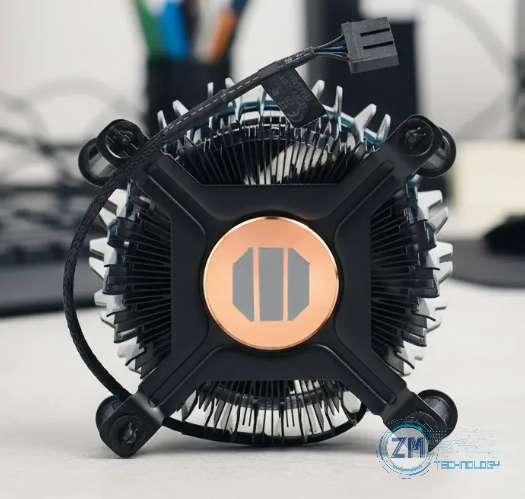 Ventiladores Disipador Cooler Intel Lga1700 Para Core I3 I5 12va 13va y 14va Gen Negro, vista 4