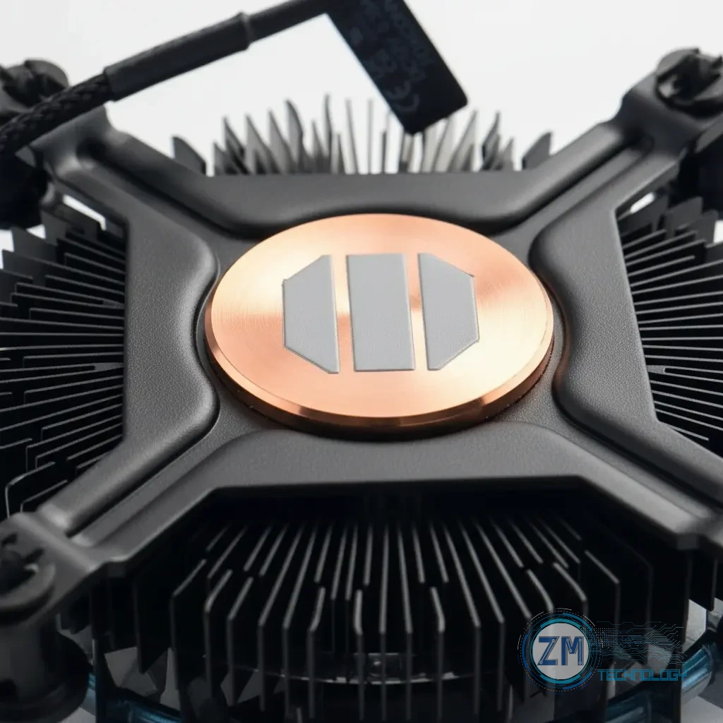 Ventiladores Disipador Cooler Intel Lga1700 Para Core I3 I5 12va 13va y 14va Gen Negro, vista 5