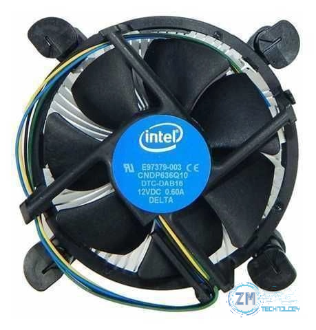 Ventiladores Disipador / Cooler / Ventilador Para Procesadores Intel/ I3 / I5 / I7 3.5" Socket Lga 1155 1150 1151 1200