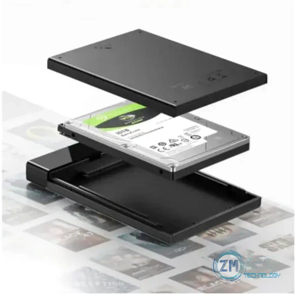 Accesorios Enclosure para Discos Externos SATA 2.5p USB-C 50743 Ugreen, vista 2