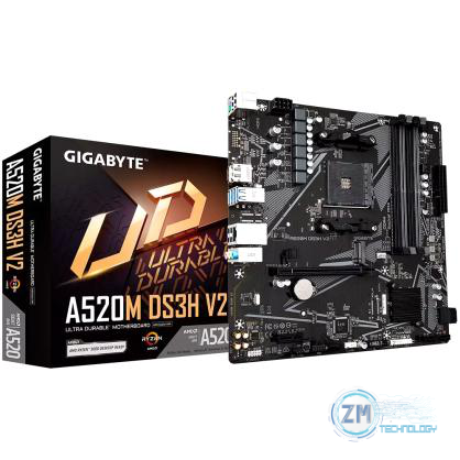 Mainboard Gigabyte A520M DS3H V2 AM4
