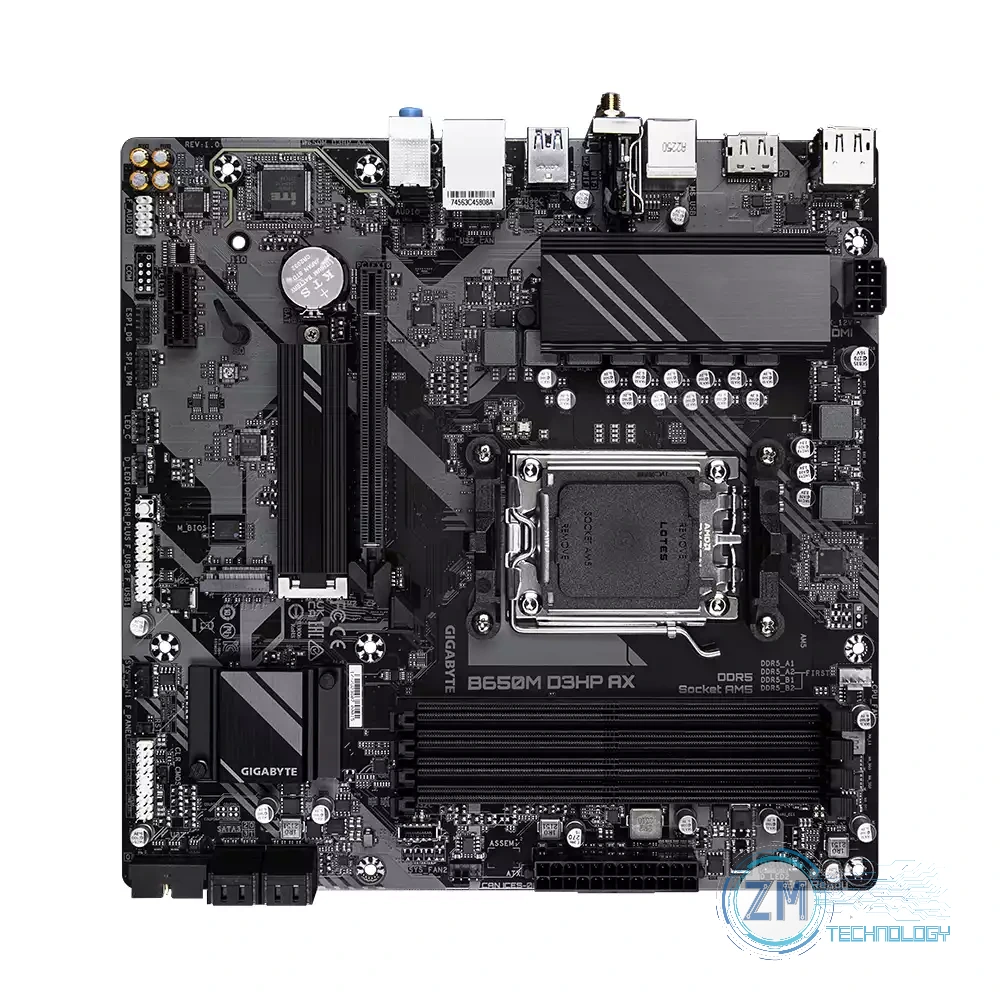 Mainboards Mainboard Gigabyte B650M D3HP AX Wifi AMD AM5 DDR5, vista 4